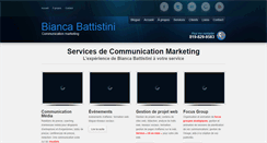 Desktop Screenshot of biancabattistini.com