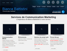 Tablet Screenshot of biancabattistini.com